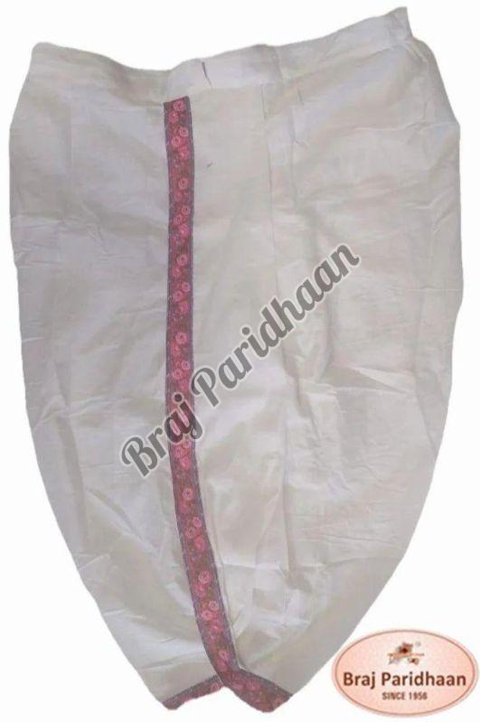 Cotton Dhoti with Multiple Border