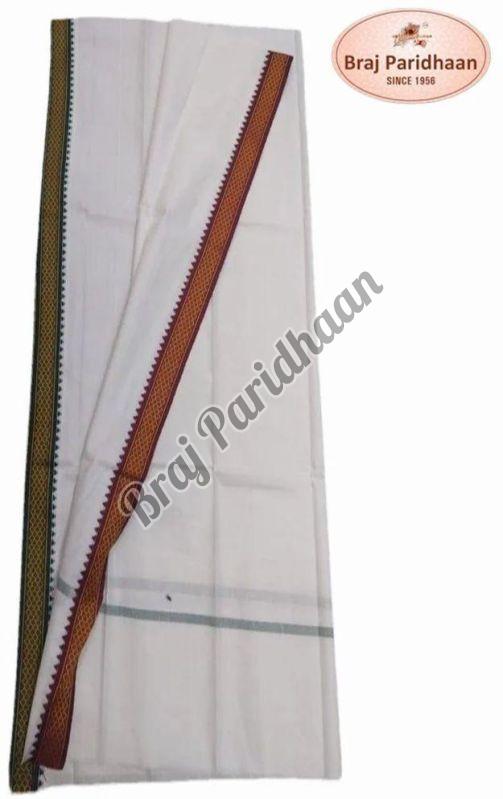 Braj Paridhaan White Cotton Gamcha