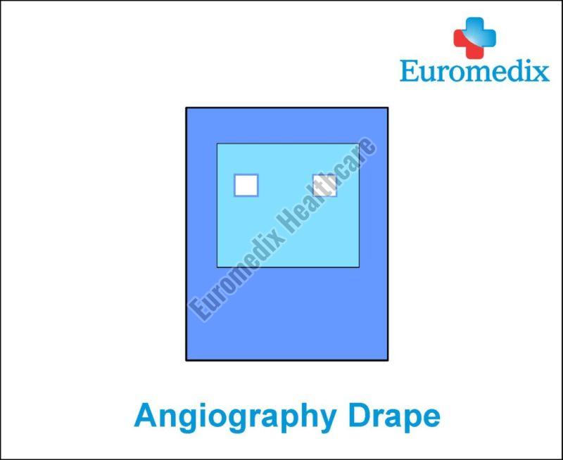 Plain SMS nonwoven Fabric Angiography Drape for Ophthalmic
