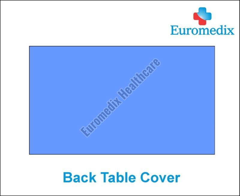 Plain SMMS nonwoven Fabric Back Table Cover, Shape : Rectangular