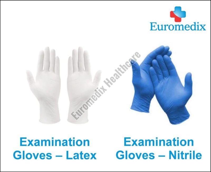 Euromedix Healthcare Latex Disposable Medical Gloves for Hospital