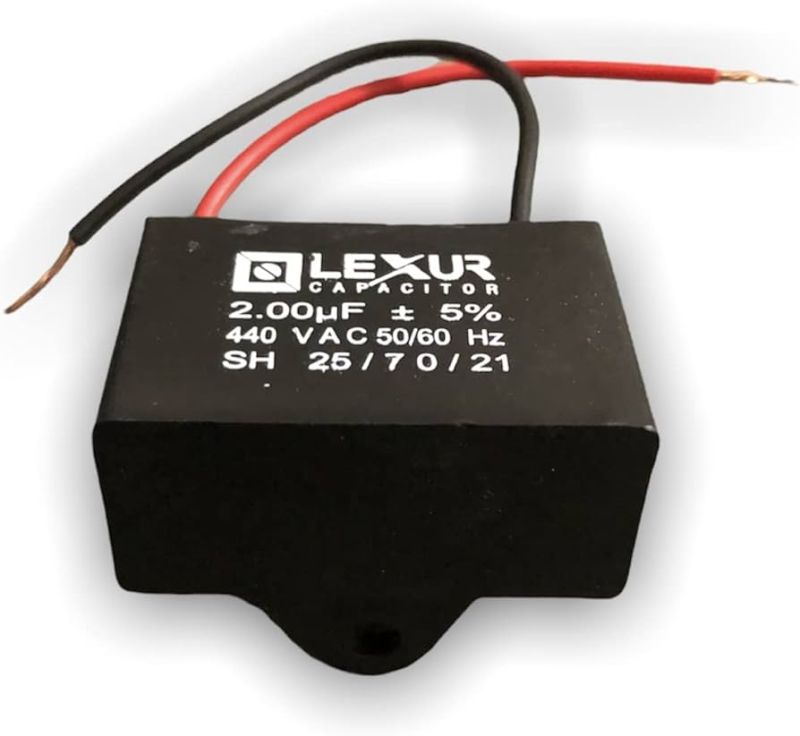 2 MFD 440 VAC Box Type square capacitor