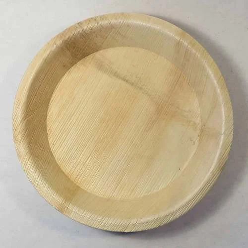 12 Inch Round Areca Leaf Plate for Serving Food