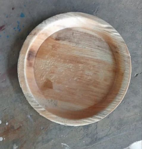 15 Inch Round Areca Leaf Plate
