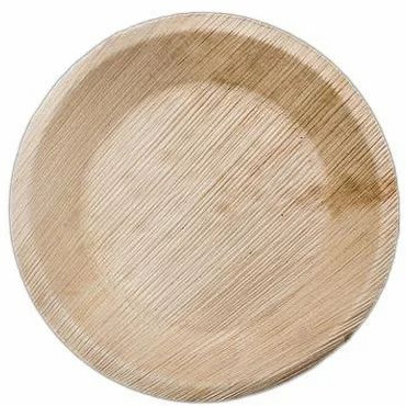 4 Inch Round Areca Leaf Plate for Serving Food