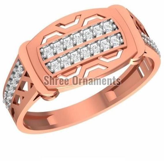 R-SJGR-2226 Mens Rose Gold Ring, Occasion : Party, Wedding