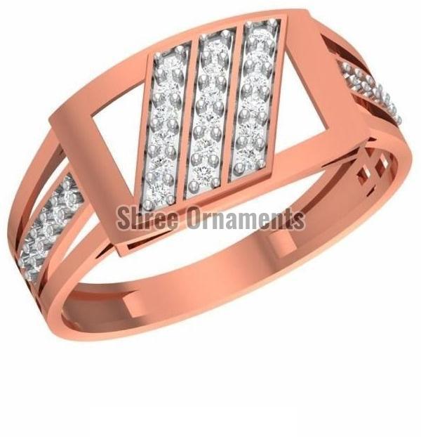 R-SJGR-2239 Mens Rose Gold Ring, Occasion : Party, Wedding