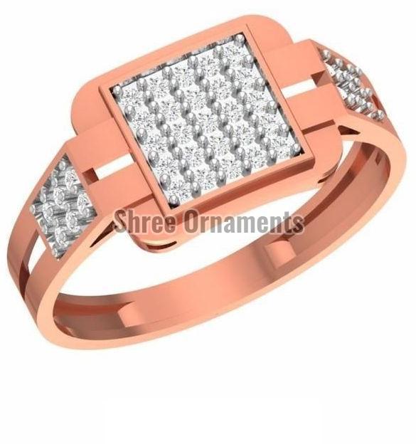 R-SJGR-2247 Mens Rose Gold Ring, Occasion : Party, Wedding