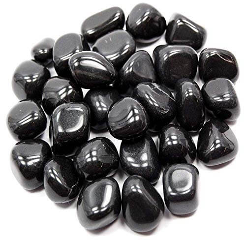 Polished Black Tourmaline Stone for Healing Energy