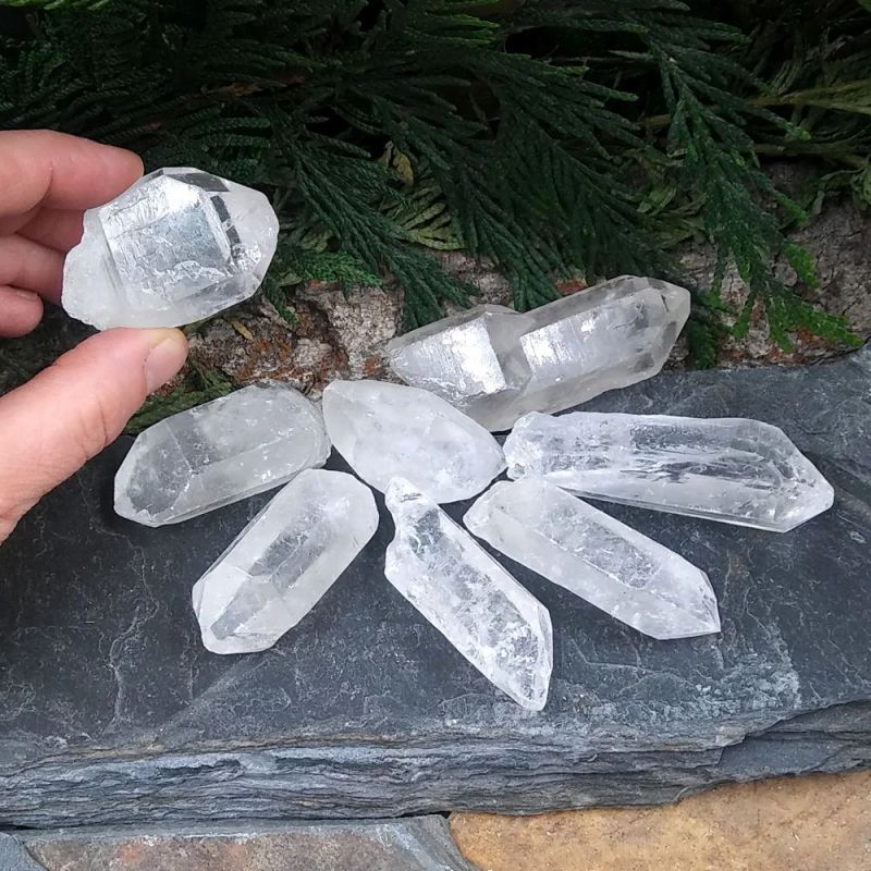 Quartz Crystal, Color : White