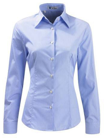 Plain Cotton Ladies Formal Shirt, Sleeve Type : Full Sleeve