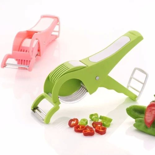 Manual Plastic Vegetable Cutter for Kitchen