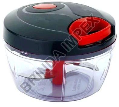 450 ml Black Plastic Dori Chopper for Kitchen Use