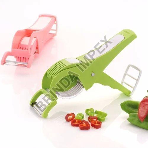 Manual Plastic Vegetable Cutter for Kitchen