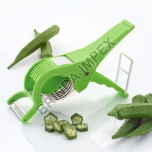 Manual Plastic Vegetable Cutter With Peeler for Kitchen