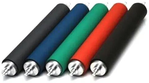 Textile Rubber Roller, Shape : Cylindrical