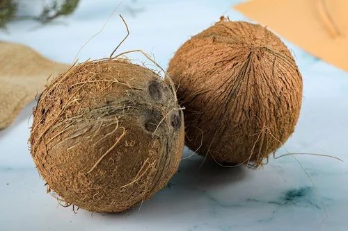 Raw Natural Semi Husked Coconut, Speciality : Freshness, Healthy