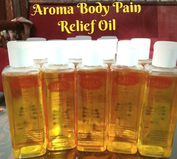 Homemade Body Pain Relief Oil, Packaging Size : 100ml