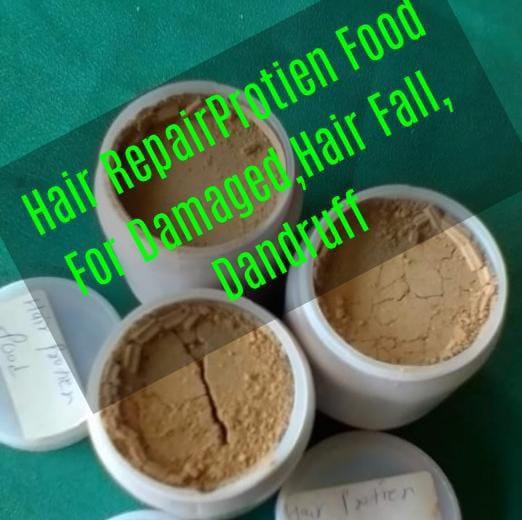 Leela Homemade Hair Protein Powder, Packaging Type : Plastic Box