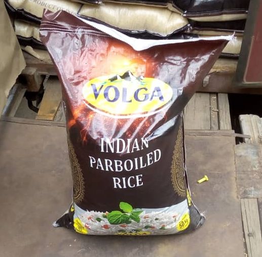 Natural Volga Indian Parboiled Rice for Human Consumption