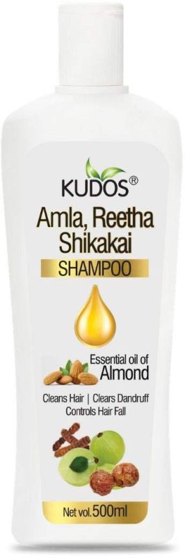 Kudos Amla Reetha Shikakai Shampoo, Packaging Size : 500ml