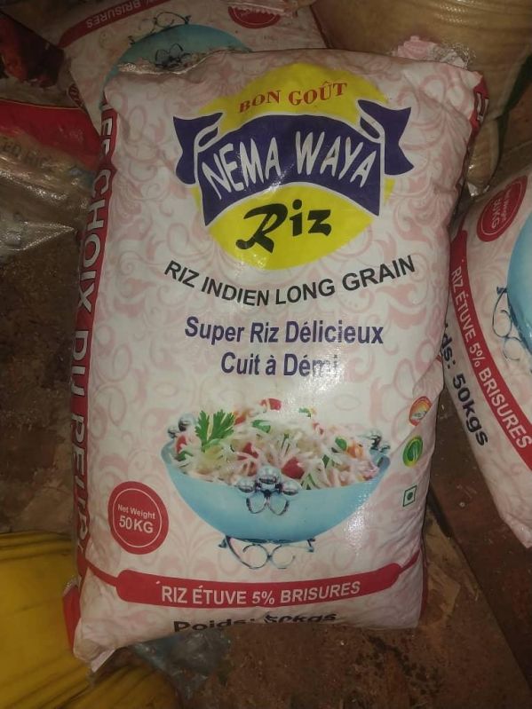 Riz Indian Long Grain Rice, Packaging Type : Plastic Bag