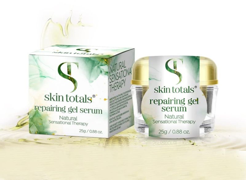 Skin Totals Repairing Gel Serum, Packaging Type : Glass Jar