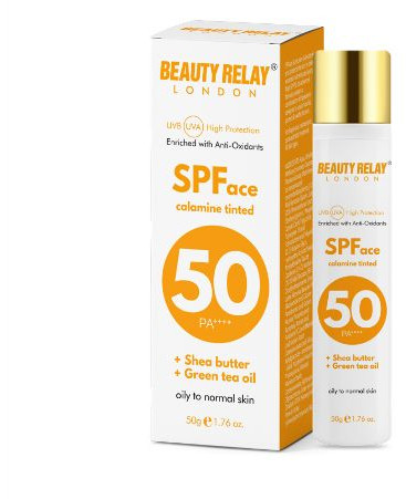 SPF ace Calamine Tinted SPF 50 PA++++