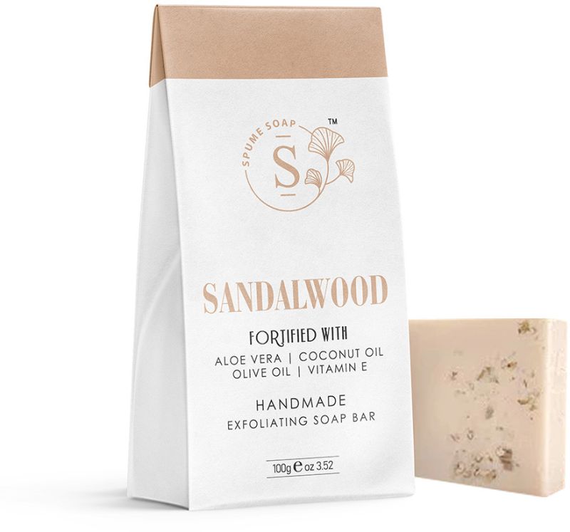 100gm Spume Sandalwood Soap, Packaging Type : Stand Up Pouch