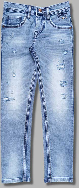 Plain Cotton Boys Jeans