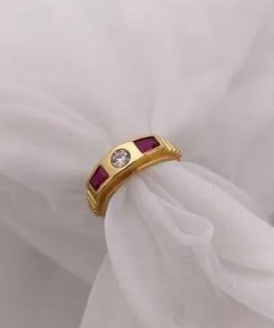 Polished Fancy Diamond Rings, Gender : Female