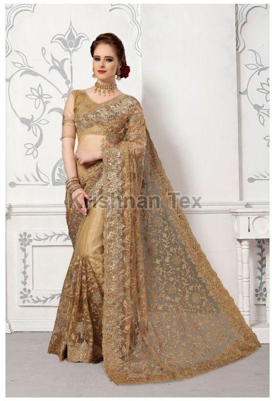  Ladies Bridal Net Saree