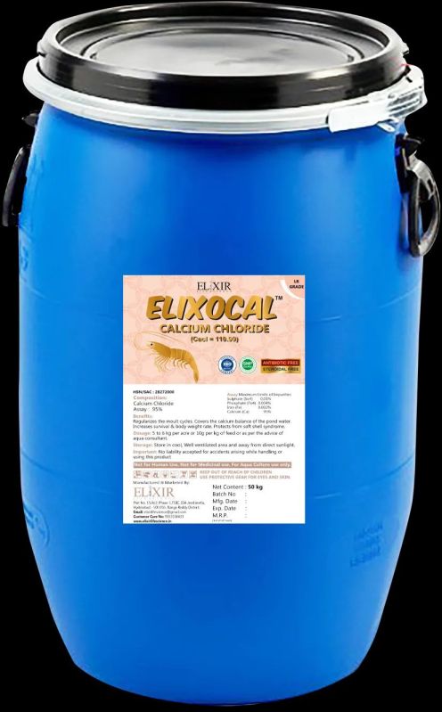 Elixocal Calcium Chloride for Aqua Feed Supplement