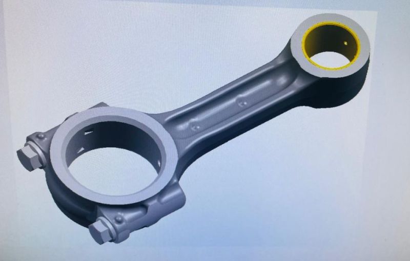 Polished Stainless Steel 107x188mm Connecting Rod for Industrial Use