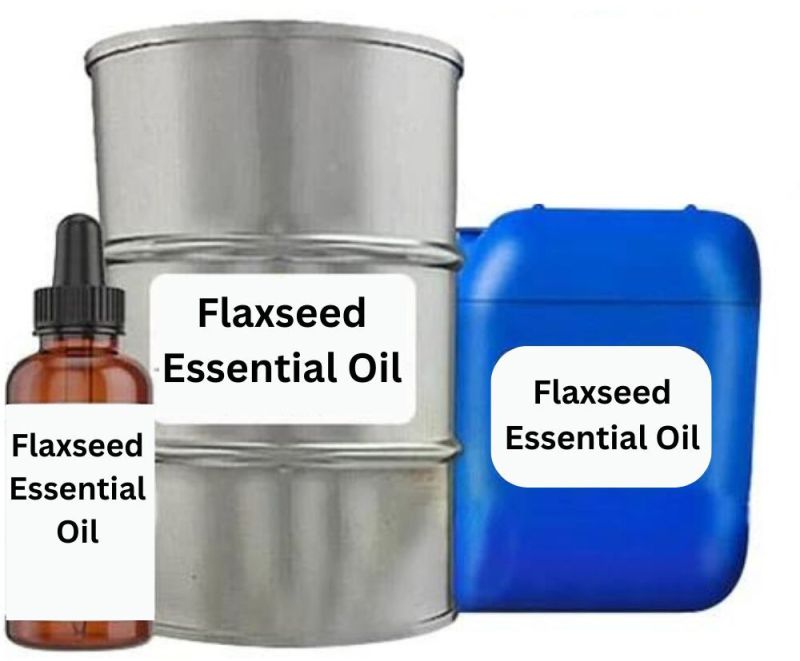 Flaxseed Essential Oil for Medicine Use