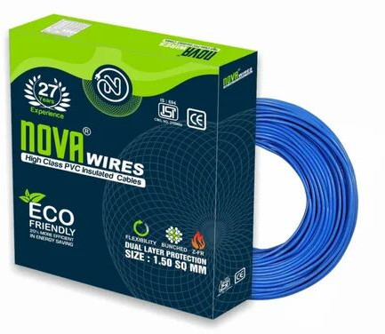 1.5 Sq Mm Nova Wires High Class PVC Insulated Cables