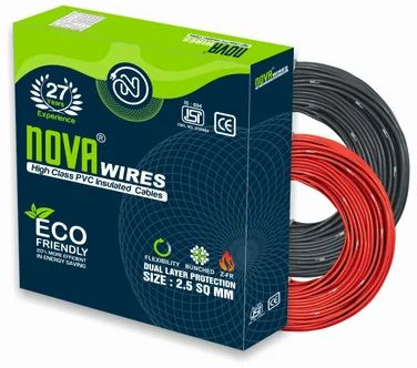 2.5 Sqmm Nova Wires High Class PVC Insulated Cables