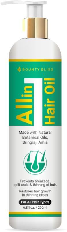 Bounty Bliss All In One Hair Oil With Tea Tree And Rosemary Essential Oils