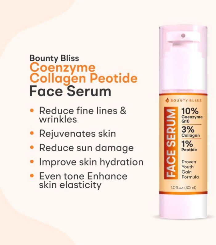 Bounty Bliss Coenzyme Collagen Peptide Face Serum