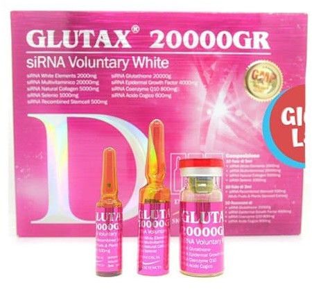 Glutax 20000gr Sirna Skin Whitening Injection