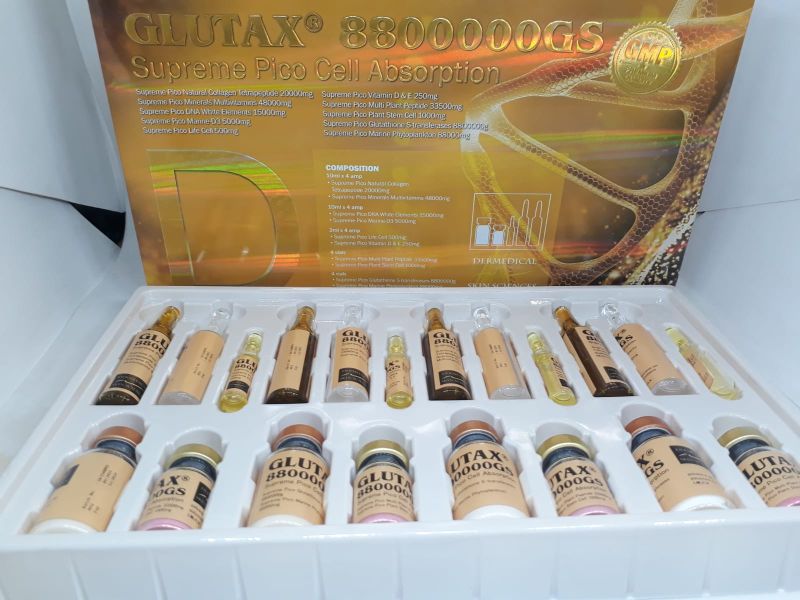 Glutax 8800000gs Skin Whitening Injection