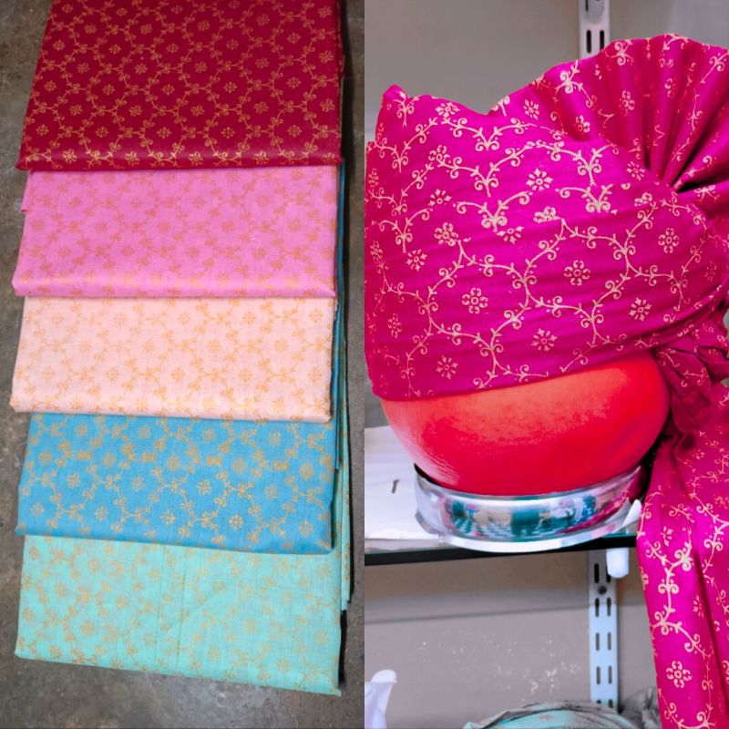 PC Cotton Designer Printed Multicolour Turban, Gender : Male