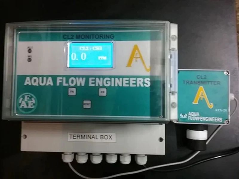 Aqua Flow Aluminum Chlorine Gas Leak Detector for Industrial Use