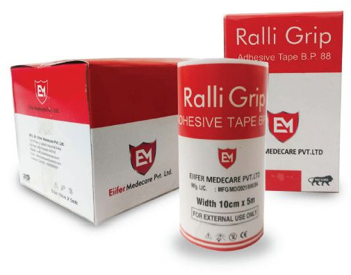 Ralli Grip Cotton Adhesive Tape for Hospitals