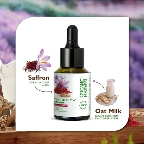 Organic Harvest Youthful Glow Face Serum for Skin Perfection