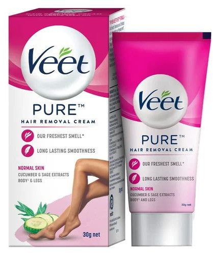 Veet Hair Removing Cream, Packaging Type : Plastic Tube