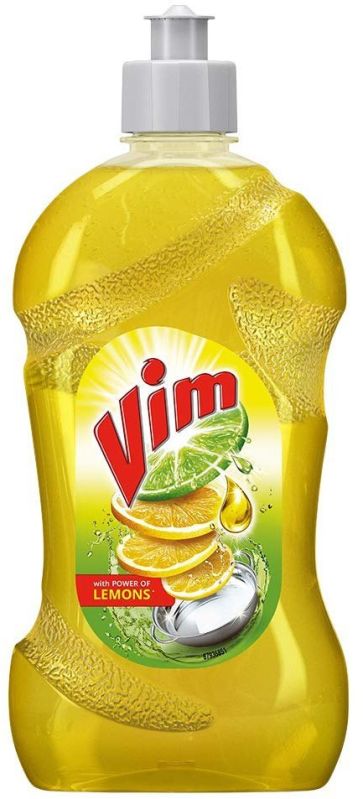 Vim Dishwash Liquid, Packaging Type : Plastic Bottle