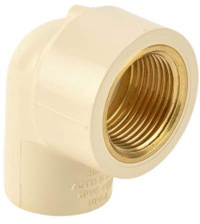 Askd deal Non Coated Brass Elbow for Water Fittings