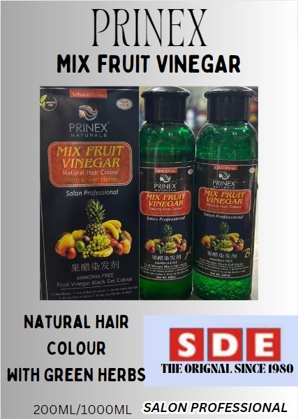 Prinex Fruit Vinegar Hair Color Gel for Parlour