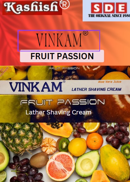 Vinkam Fruit Passion Shaving Cream, Packaging Type : Plastic Tube